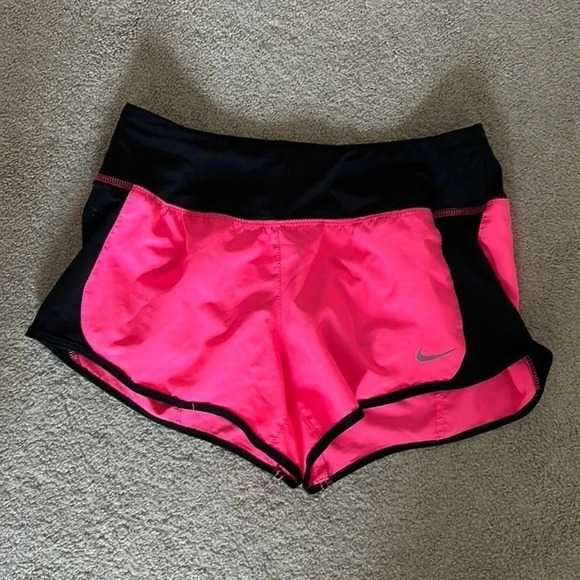 Nike Pants - Nike dri fit pink shorts size small lined